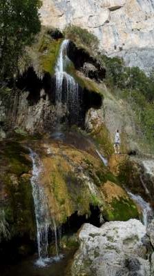 Vodopád Cascade de tuf